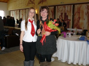 Двте победителки - Виктория Желева и Галена Воротинцева