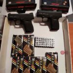 Пистолети, патрони и метални боксове спипаха на „Капитан Андреево“