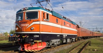 Горя локомотив между Свиленград и Любимец