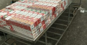 140 стека цигари в два тира спипаха на турско