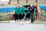 Емблематичният Мавроди Попов лисна вода пред „южняците“ преди да стъпят на терена за първа тренировка