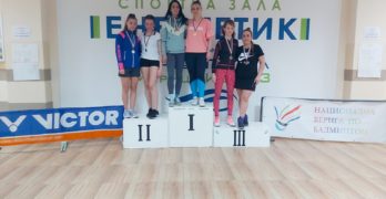 Шест медала от Националната верига за бадминтона в Свиленград