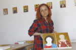 B cвилeнгpaдcкия xpaм „Cвeти Живoпpиeмний изтoчник“ деца рисуват икони