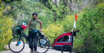 Свиленградчанинът Антон Нашев и семейството му обикалят Мексико на колела
