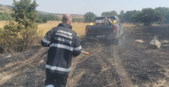 Пореден пожар в община Свиленград, гори между селата Щит и Равна гора