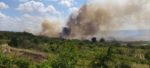 Голям пожар гори в района на „Якъка”, Свиленградско /допълнена  с ново видео/