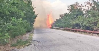 Вчерашният пожар край Свиленград спрял преноса на данни по трансграничния оптичен кабел