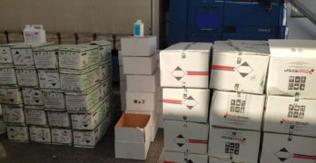 Над 2,2 тона контрабандни препарати за растителна защита задържаха митническите служители на МП „Капитан Андреево”