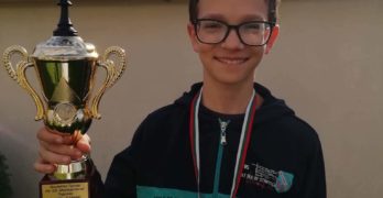 11-годишният шахматист Дамян Дамянов от Свиленград спечели турнира в Раднево