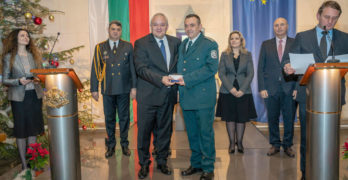 Началникът на ГКПП „Капитан Андреево“ е отличен с „Почетен знак на МВР“ II степен
