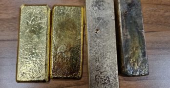 Контрабандни златни отливки за над 234 000 лева задържаха митническите служители на МП „Капитан Андреево”