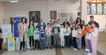 Кметът на Свиленград арх. Анастас Карчев награди победителите в кампанията за разделно събиране на отпадъци „ЕКОклас”