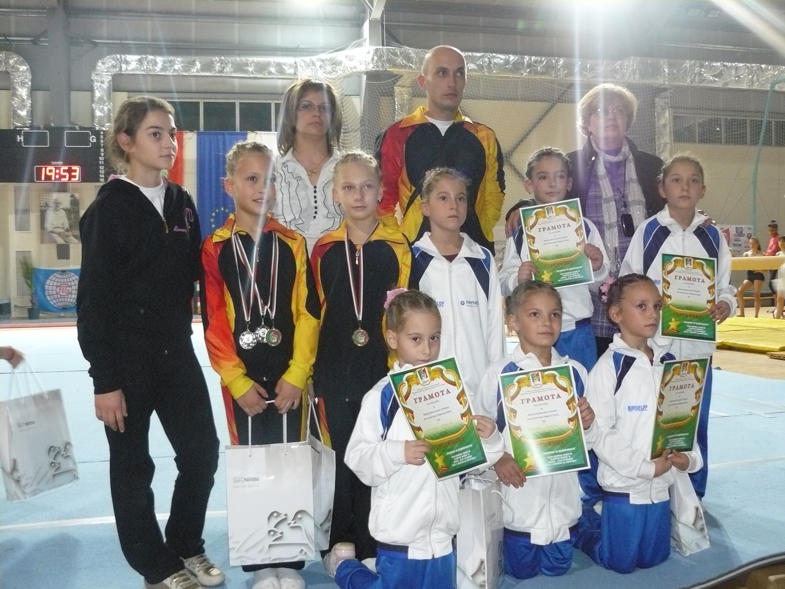 Гимнастичките с 6 медала от международен турнир
