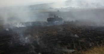 Голям пожар вилнее край Студена и Равна гора