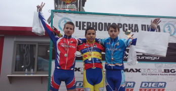 Наш колоездач с медал от колокритериум в Черноморска лига