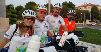 Тимът на “NowWeBike” – Европейски колоездачен тур пристига в Свиленград