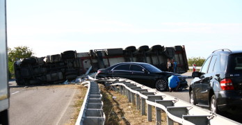 Зверска катастрофа на магистрала „Марица“ край Свиленград