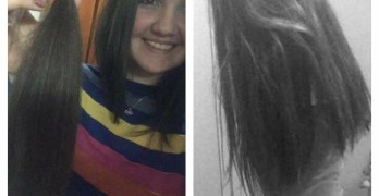 15-годишната Дари подари косата си на онкоболни