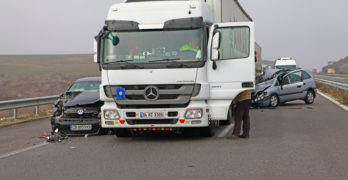 АМ „Марица“ е затворена заради двойна катастрофа край Свиленград