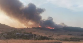 Два пожара  горят в момента в Свиленград