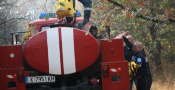 Пожарът между свиленградските села Щит и Равна гора е локализиран