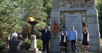 Тракийци се поклониха пред пантеона на загиналите край Ятаджик, сега Маджарово