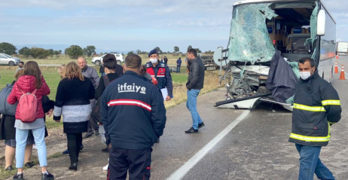 Български автобус катастрофира до Одрин, Турция