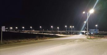Осветлението на пътен възел „Свиленград“ от автомагистрала „Марица“ е работило пробно