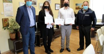 Националната асоциация на доброволците в България отличи кмета и секретаря на общината и доброволческия отряд на Свиленград
