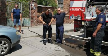Светкавична реакция на свиленградските пожарникари изгаси пожар в центъра на града