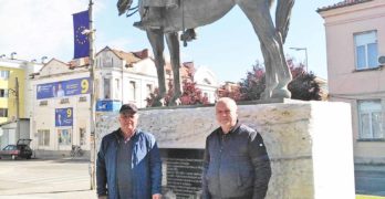 Запасното войнство поднесе венец пред паметника на генерал Никола Иванов