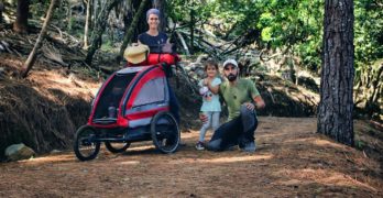 Свиленградчанинът Антон Нашев и семейството му прекосиха цяла Централна Америка с колела и детска рикша, но нямат намерение да спират
