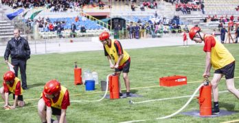 Арх. Анастас Карчев, кмет на Свиленград откри 9-то Регионално състезание по пожароприложен спорт