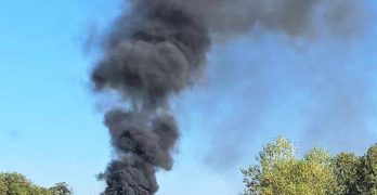 Автомобил изгоря на АМ „Марица“, между Харманли и Хасково