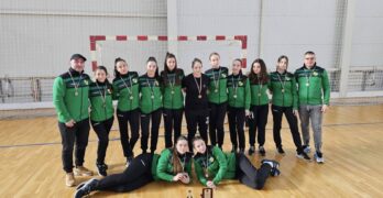 Свиленградските млади хандбалистки са бронзови медалистки в турнира за Купата на България, Диана Алексиева е с приза „Най-полезен състезател“