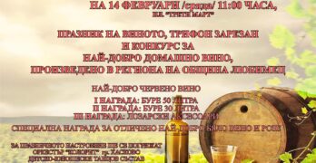 На 14 февруари Община Любимец ще празнува деня на виното и веселието