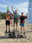 Повелителят на Тасос Димитър Димитров за пореден път печели колоездачната обиколка на острова, синът му Георги – златен на шосе