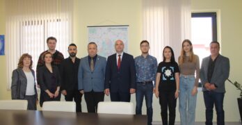 Кметът на Свиленград арх. Анастас Карчев се срещна с музиканти от Държавната консерватория в Тракийския университет в Одрин