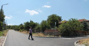 Община Свиленград направи пълна реконструкция на общо 550 метра улици в село Левка