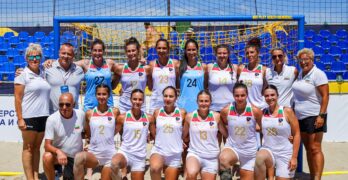 Българският национален отбор по плажен хандбал за жени завърши на осмо на място европейските квалификации
