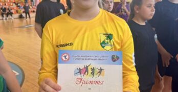 Галина Въгларова от ХК „Свиленград“ е в „Отбора на звездите“ на държавните финали при 11-годишните хандбалистки