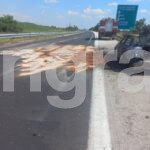 Преди Свиленград хасковско „Ауди“ се подпали в движение и изгоря напълно