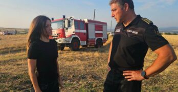 Автомагистрала „Марица“ е затворена между Харманли и Любимец, пожарът е овладян