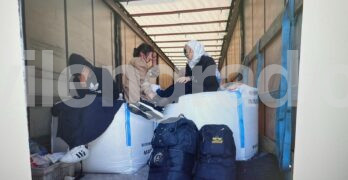 Гранични полицаи задържаха на ГКПП „Капитан Андреево“ украинец и 5 бежанци, укрити в камиона му