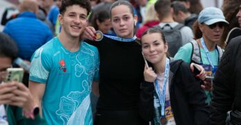 Респектиращо представяне на Благой и Петя Точкови на маратона в Бургас