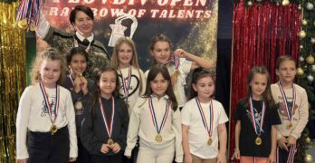 „Златните момичета“ – Свиленград завършиха спортната година със злато, Людмила Спатару е наградена от Българската федерация по спортни и танцови дисциплини