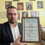 Свиленградският историк Димитър Гилев бе удостоен със званието „Почетен член на Съюза на офицерите и сержантите от запаса и резерва“