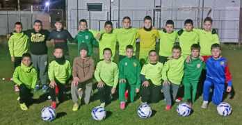 Лудогорец подари нови топки на малките футболисти от ФК Свиленград-1921