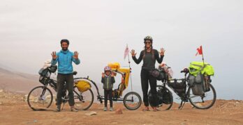 До края на света с колела: приключенията на семейство Нашеви между две Америки