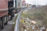 Терорът на тировете между Любимец и Свиленград продължава и след празниците /снимки, видео/